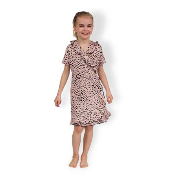 Fadenkäfer Papierschnittmuster Wickelkleid Holly Kinder